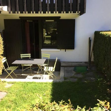 Studio Au Calme Avec Jardin Et Vue Mont-Blanc Chamonix Luaran gambar